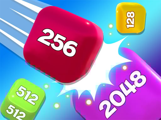 Chain Cube 2048 3D Merge Game